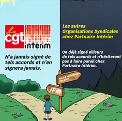 Du 27 au 29 Août, premier tout des élections chez Partnaire Intérim. Votez CGT pour ne pas perdre 10% de votre salaire !