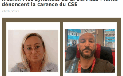 Pression sur les salariés GI Services, la CGT dénonce.