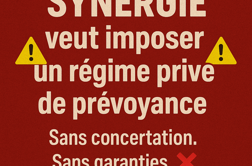 Synergie veut sortir du régime de prévoyance de branche : la CGT Intérim s’y oppose fermement