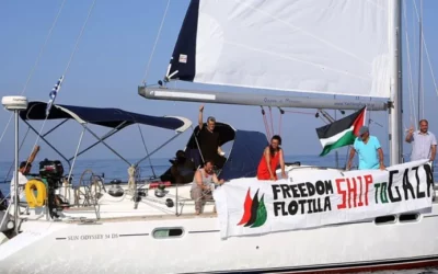 Flottille Gaza : interception de la mission humanitaire et appel aux rassemblements