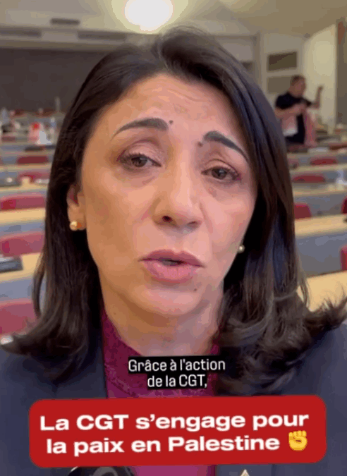 Solidarité CGT Palestine : 110 000 € collectés pour soutenir les réfugiés