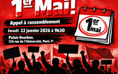 22 janvier : Mobilisation nationale pour défendre le 1er mai, jour férié des travailleurs