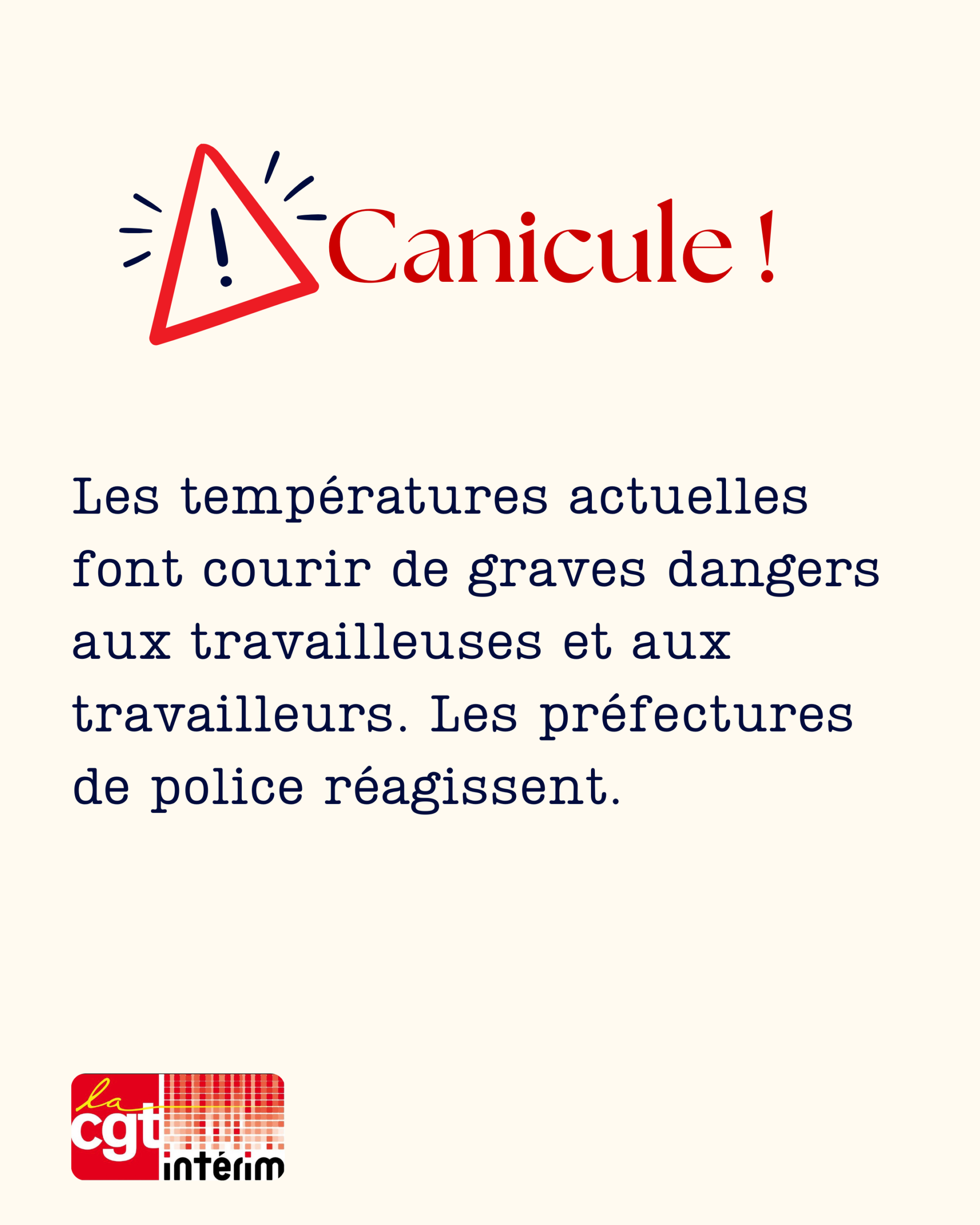 Canicule au travail : droits des intérimaires, droit de retrait et sécurité face aux fortes chaleurs