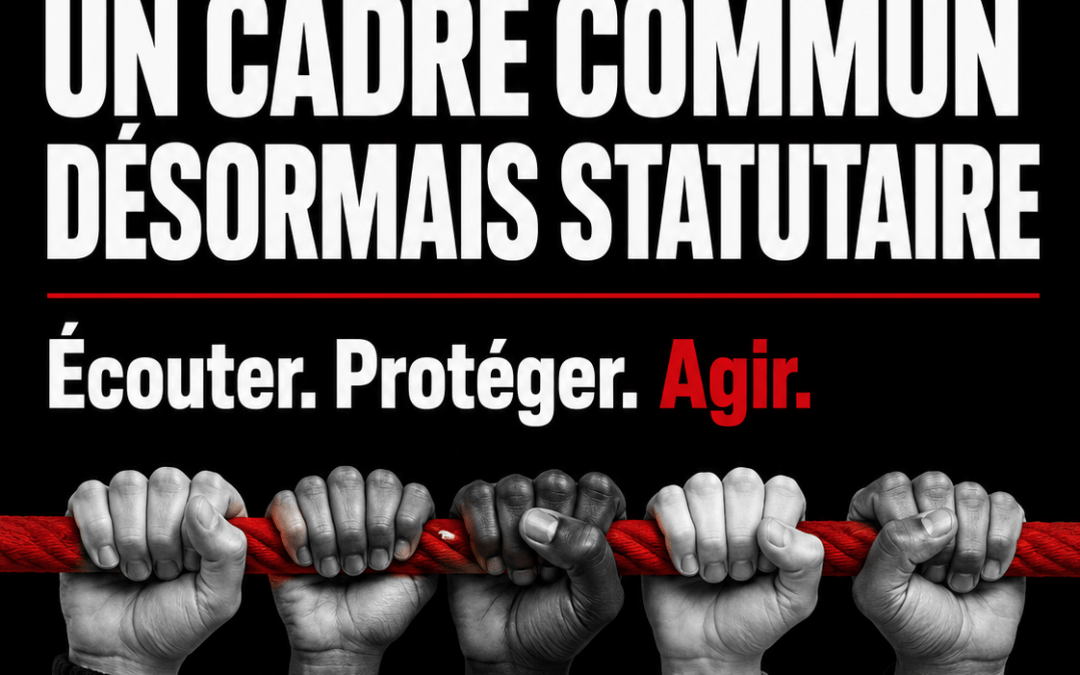 Violences sexistes sexuelles : la CGT inscrit un cadre commun statutaire