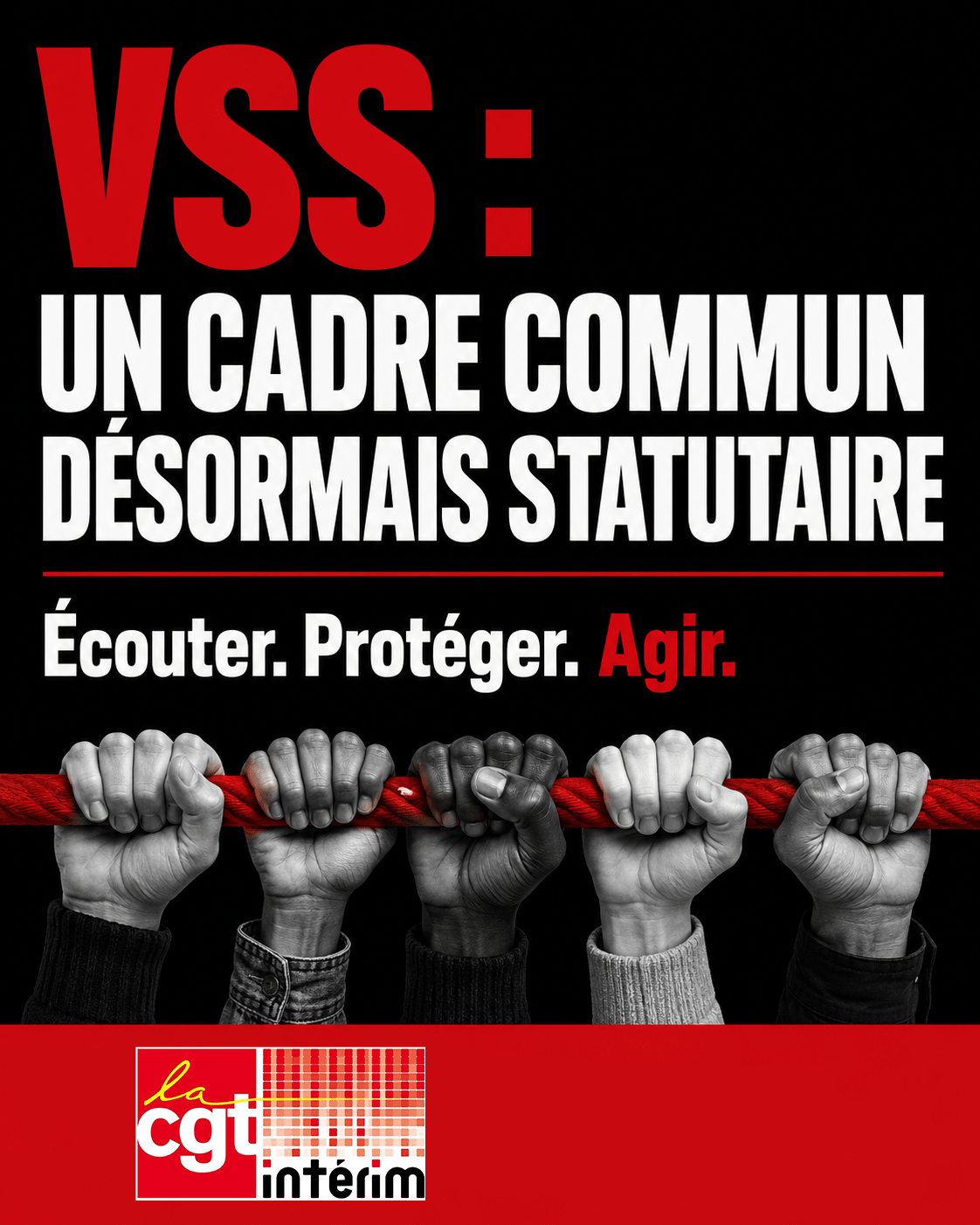 ChatGPT Image 6 juin 2026, 07_34_22 CGT Intérim : le cadre commun contre les violences sexistes et sexuelles annexé aux statuts de la CGT