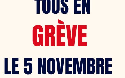 Grève du 5 novembre 2026 : la CGT Intérim appelle à se mobiliser